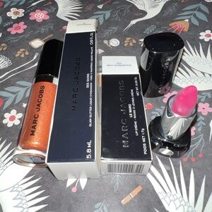 Marc Jacobs Glam Liquid Eyeshadow in Coppetazzi & Lipstick in Boy Gorgeous-